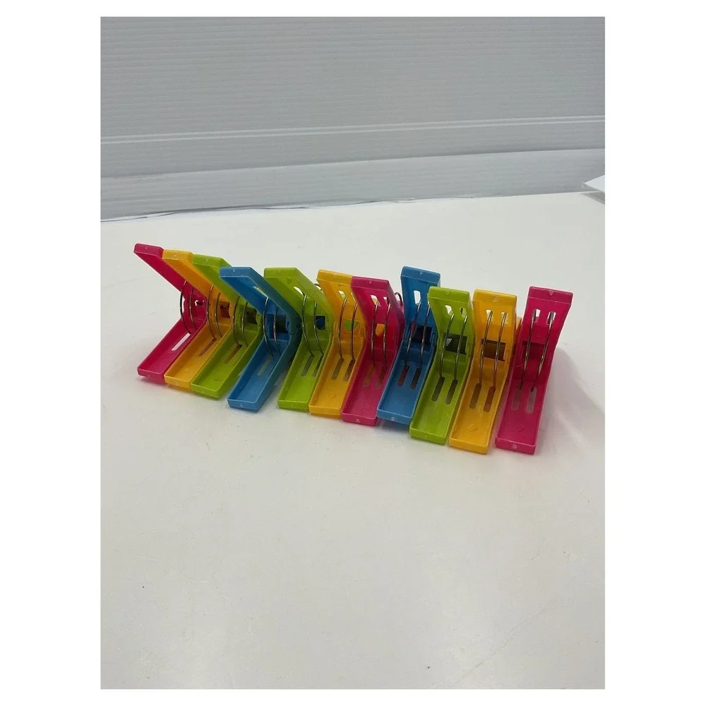 Multicolor Heavy Duty Pool Towel Clips Set‎ of 11